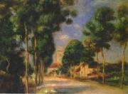 Pierre Renoir The Road To Essoyes china oil painting artist